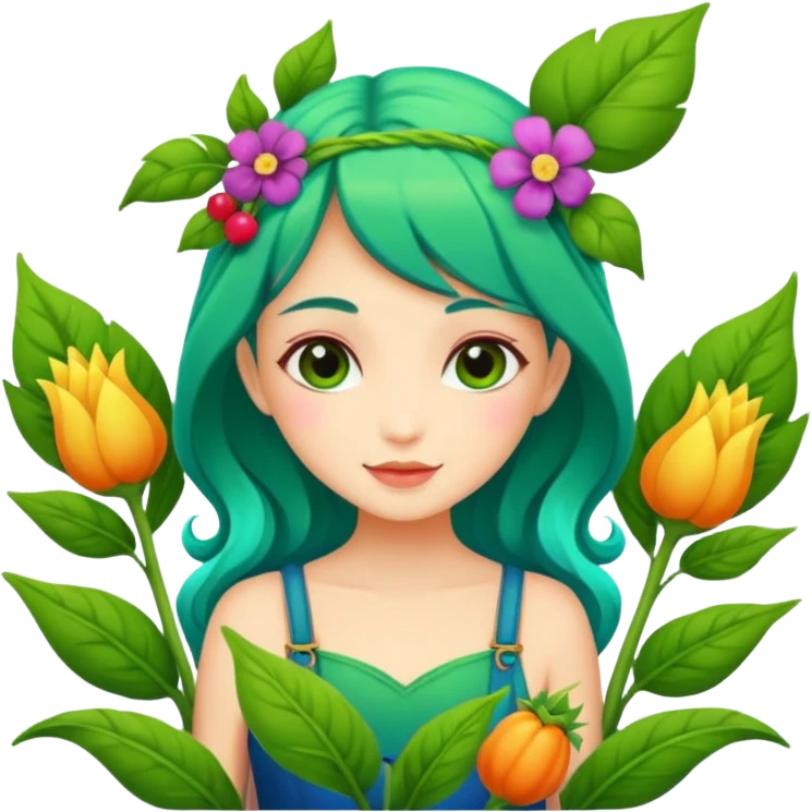 crops with fae emoji