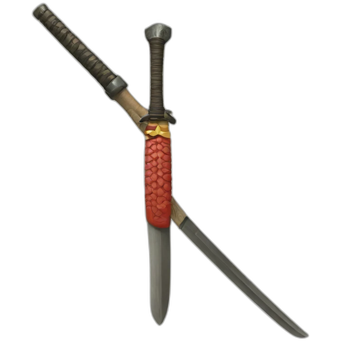 Okinawan sai weapon emoji