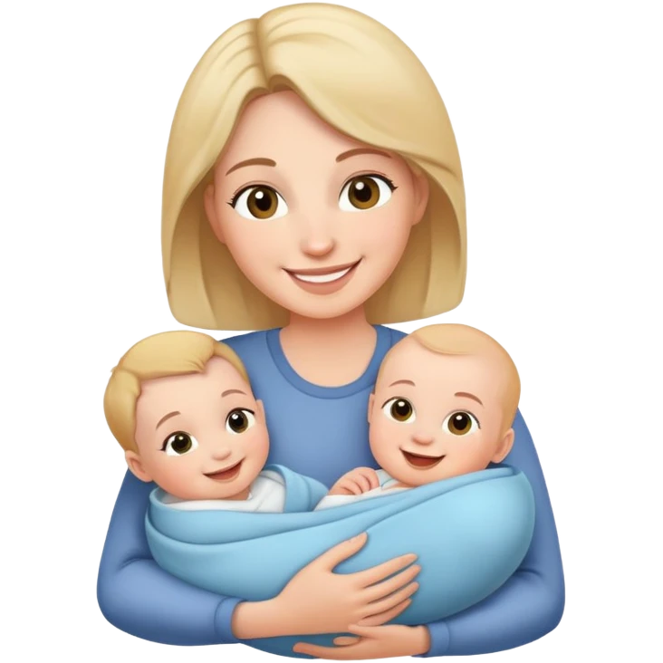 mom baby emoji