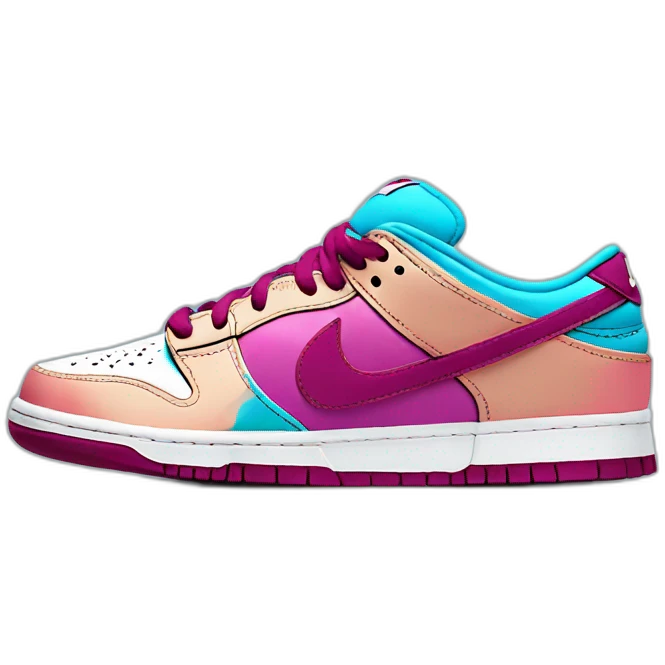 nike Sb dunk low parra emoji