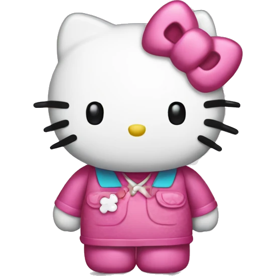 Hello kitty emoji