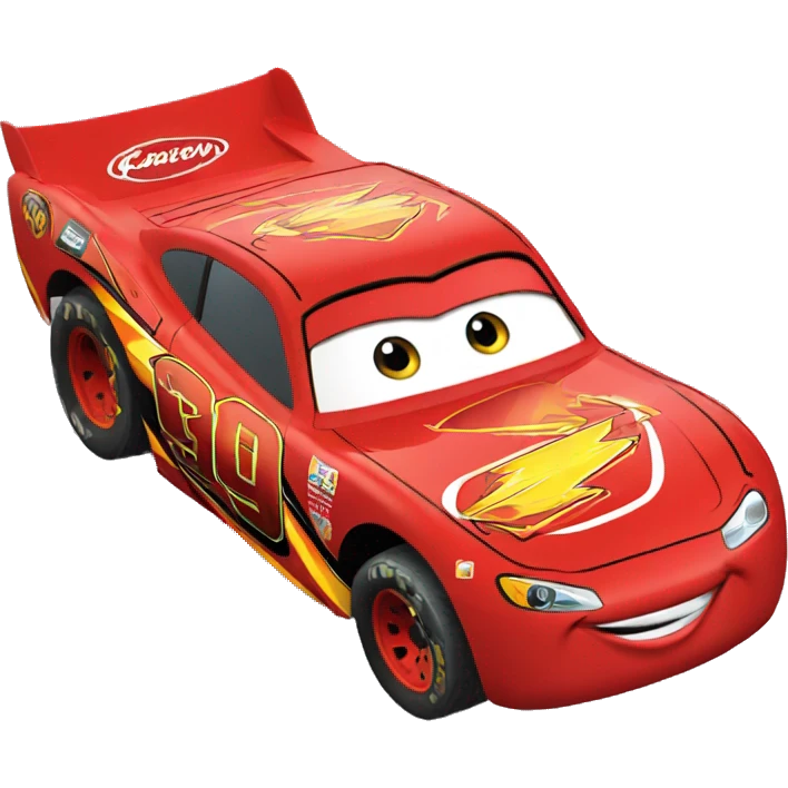 Lightning Mcqueen kachow emoji