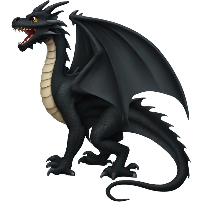 black dragon emoji