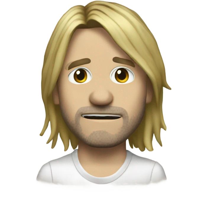 Kurt cobain emoji
