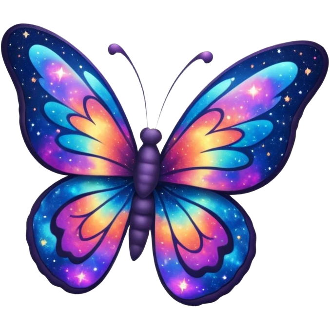 butterfly galaxy emoji
