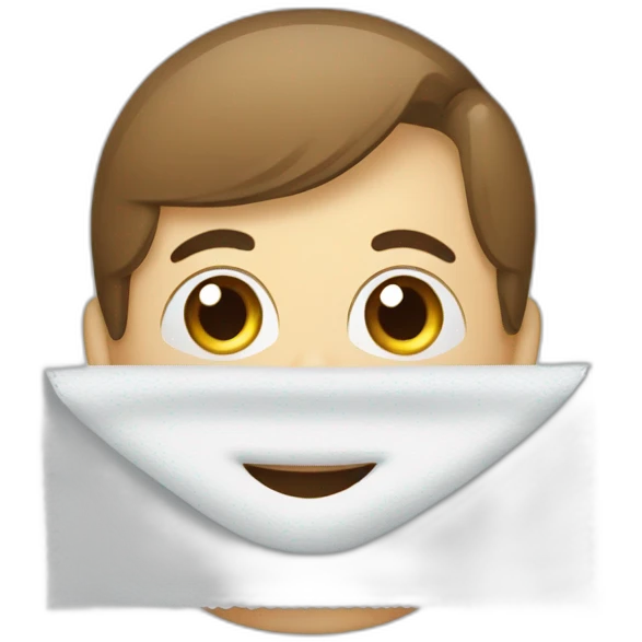Serviette hygiénique emoji