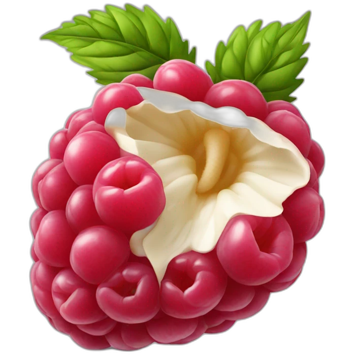raspberry emoji
