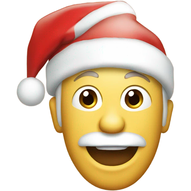 Merry Christmas logo  emoji