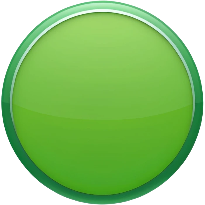 GREEN CIRCLE emoji