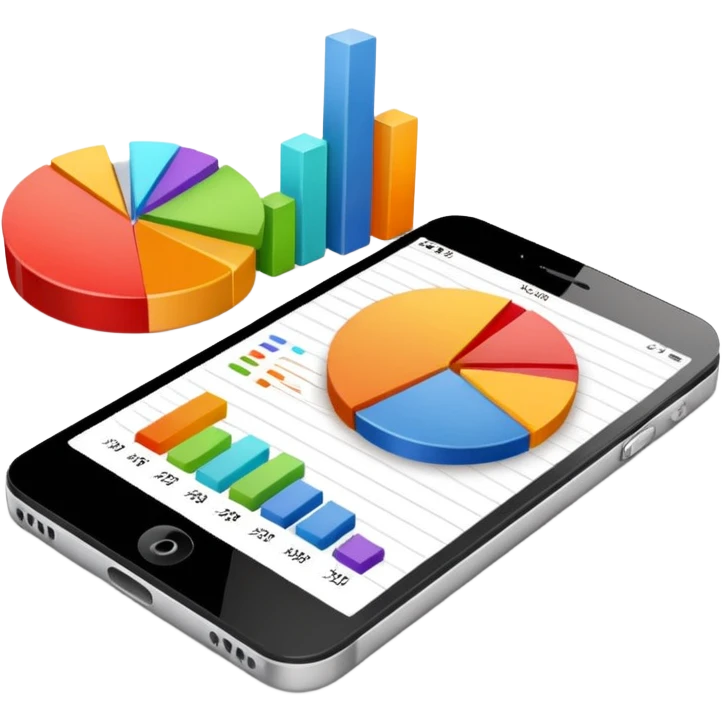 report with charts emoji