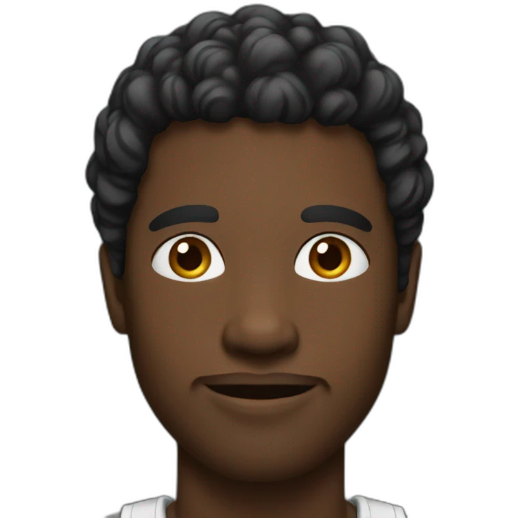 Brollic Black man emoji
