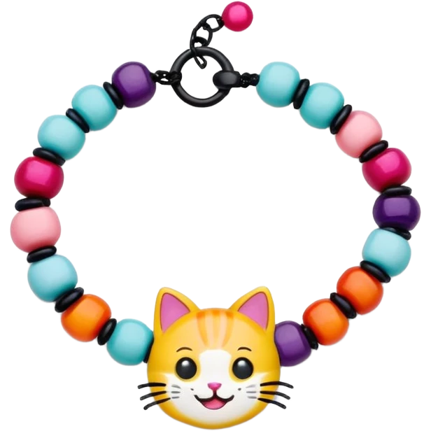 Kawaii decora Cat bracelet emoji