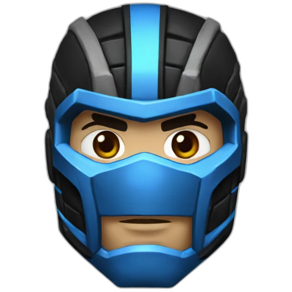 mortal kombat sub zero classic emoji