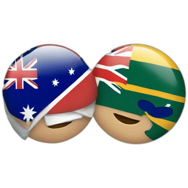 Australia and South Africa emoji