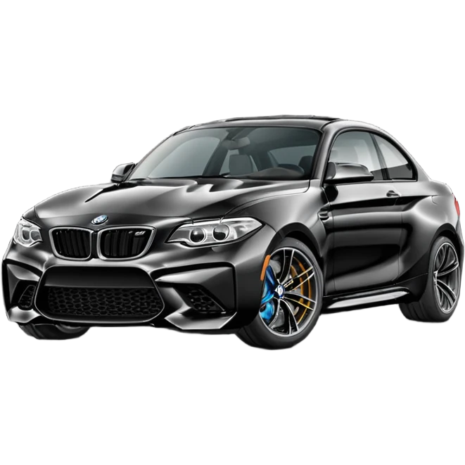 Bmw m2 black  emoji