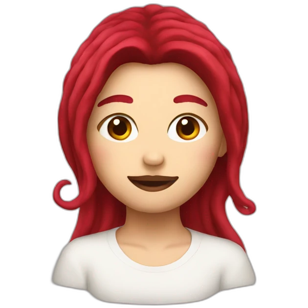 Red velvet emoji