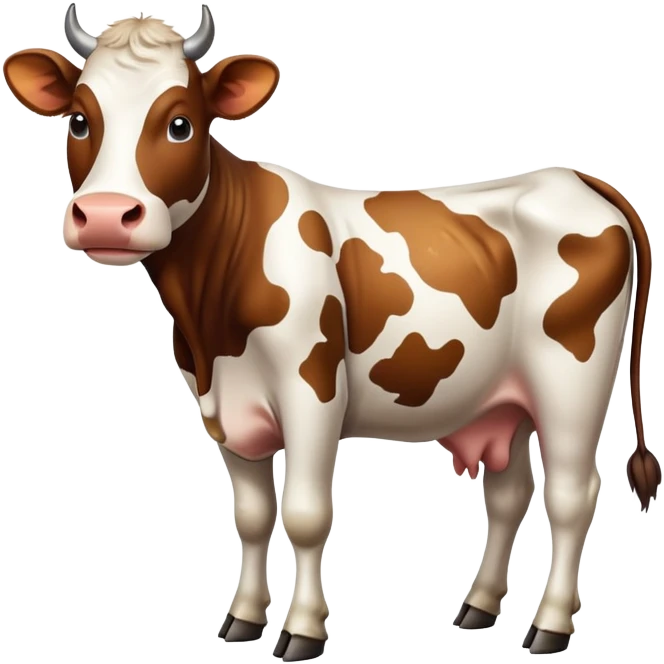 Mad cow emoji