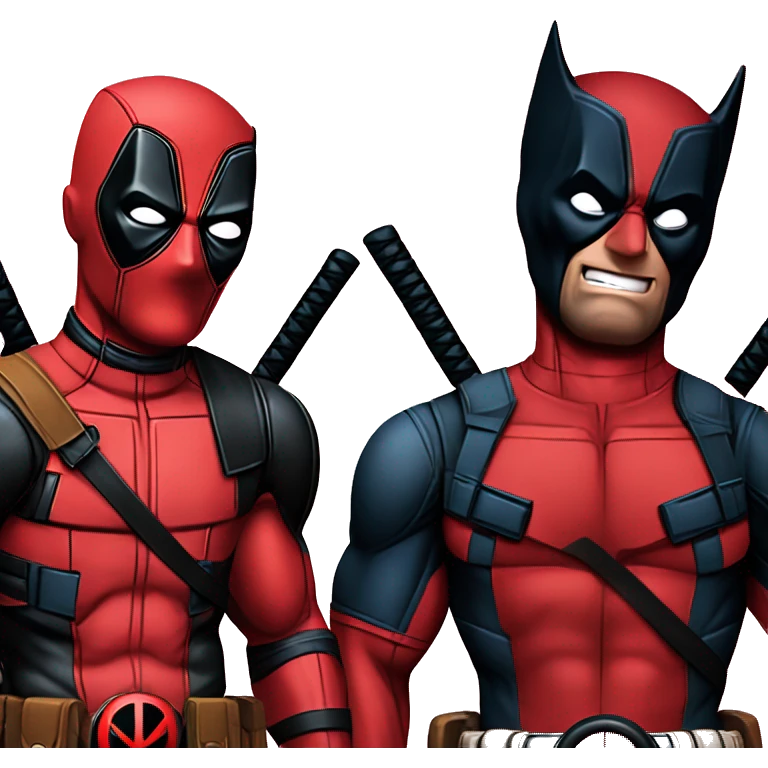 Deadpool and wolverine emoji