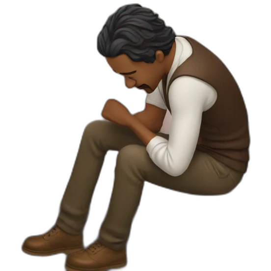 Actor bowing out the public emoji