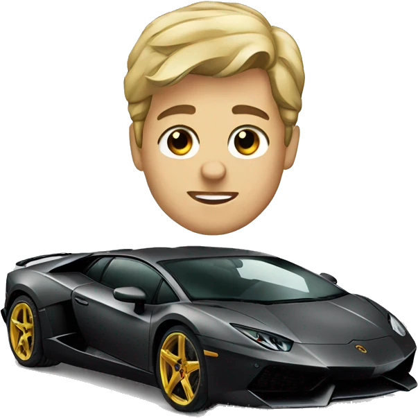 lamborghini emoji