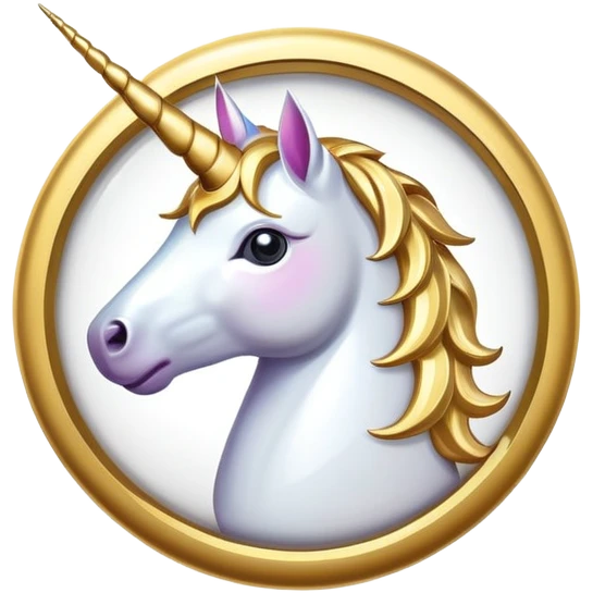 unicorn quality mark badge emoji