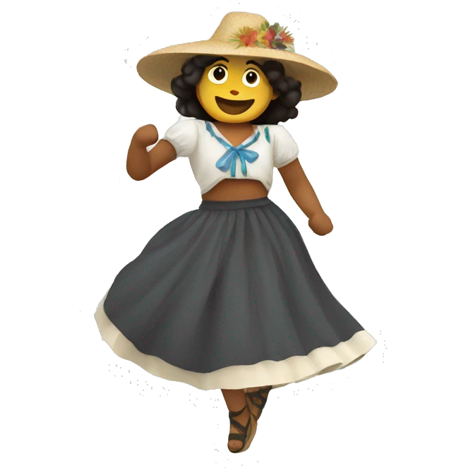 Uruguay Folk Dance emoji