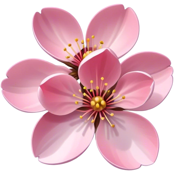 cherry blossom emoji