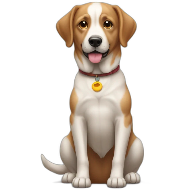 Chien qui est enceinte emoji