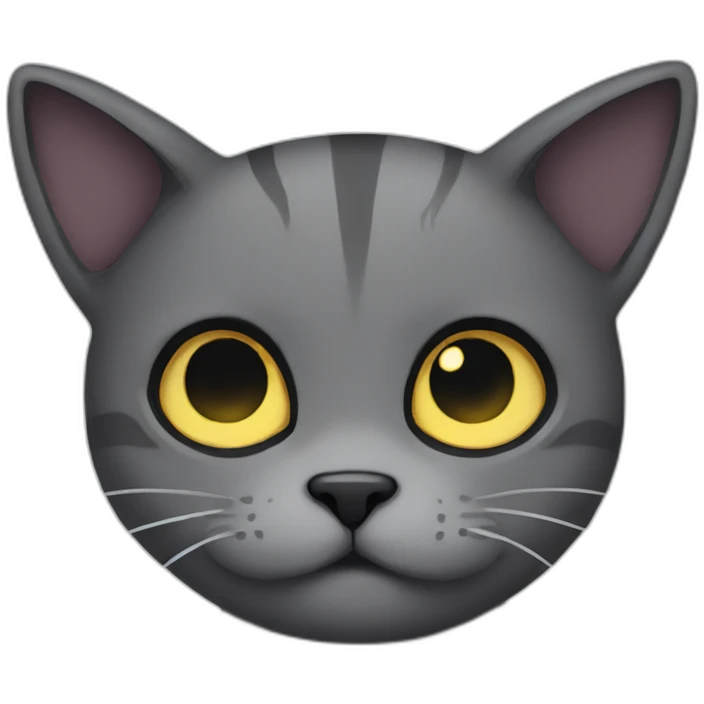Gloomy cat emoji