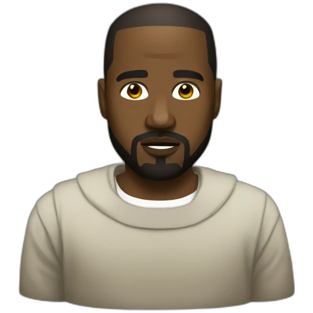 Kayne west emoji
