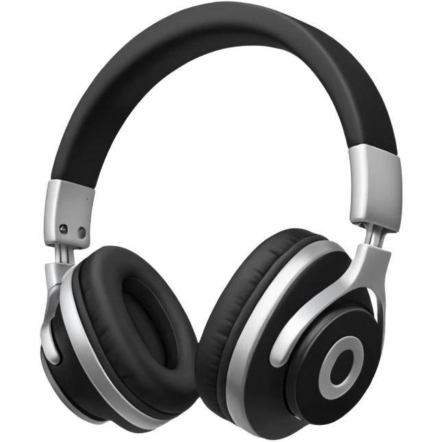 Headphones and asthetic emoji