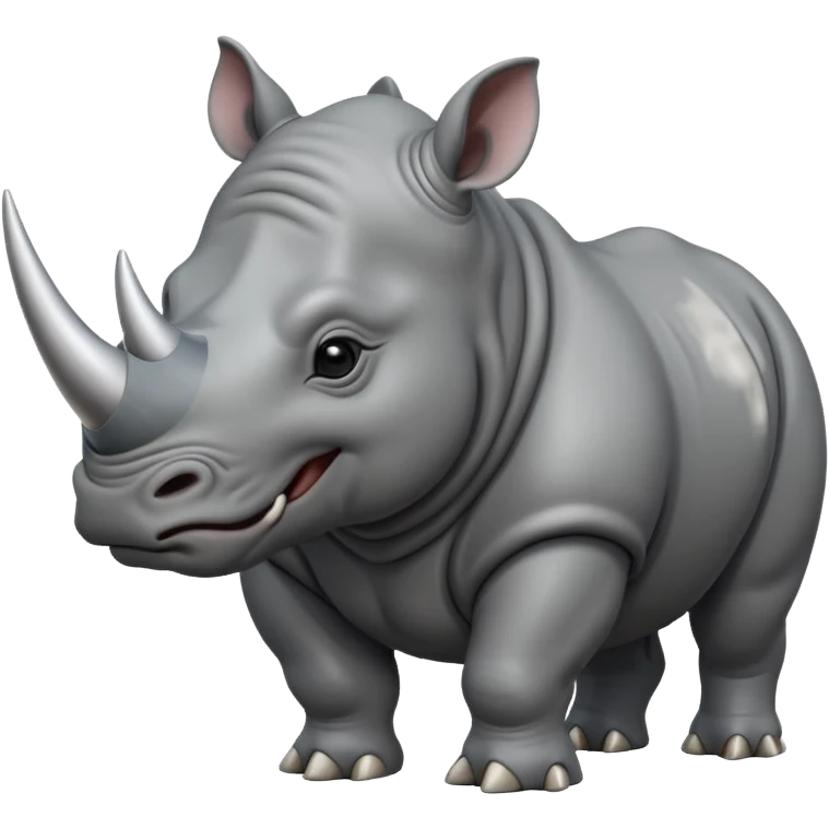 angry rhinoceros emoji