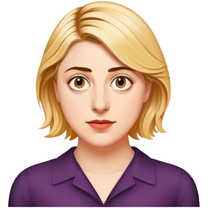 Greta Gerwig emoji