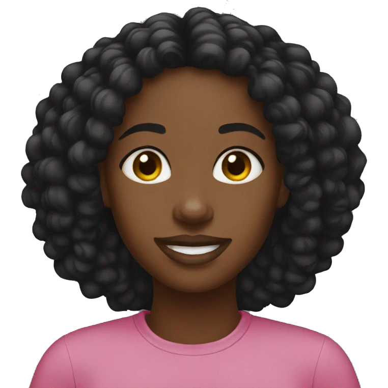 black girl podcast emoji