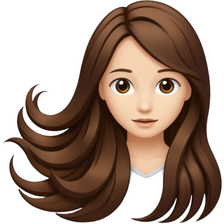 Hair extensions emoji