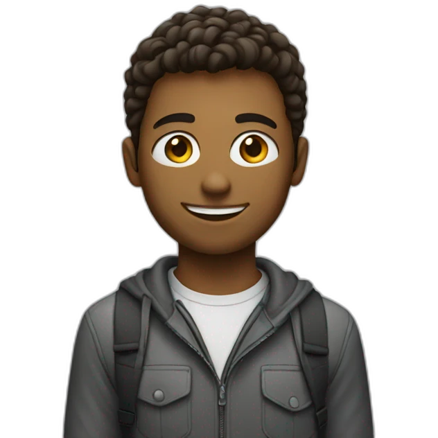 young tech guy emoji