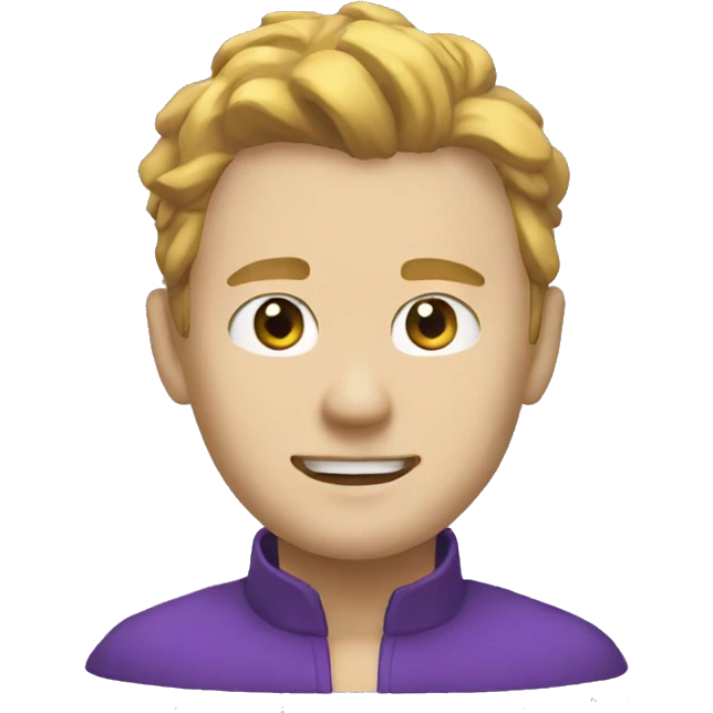 Gojo who sends a hollow purple  emoji
