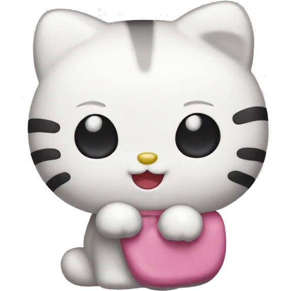 Hello kitty sanrio cat emoji