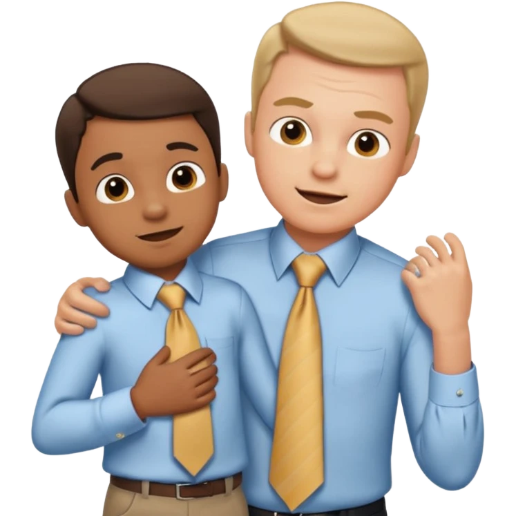 child play beating dad emoji