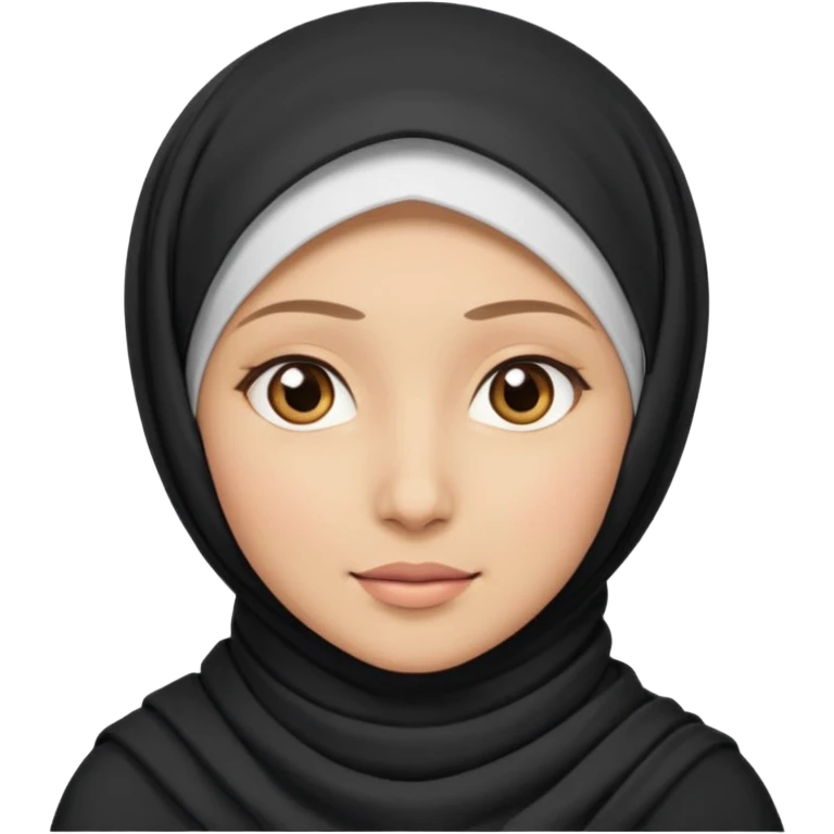 🙂 with hijab emoji