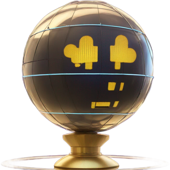 Las Vegas Sphere robot on screen emoji
