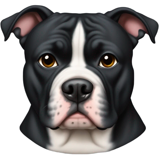 black american bully with blunt emoji