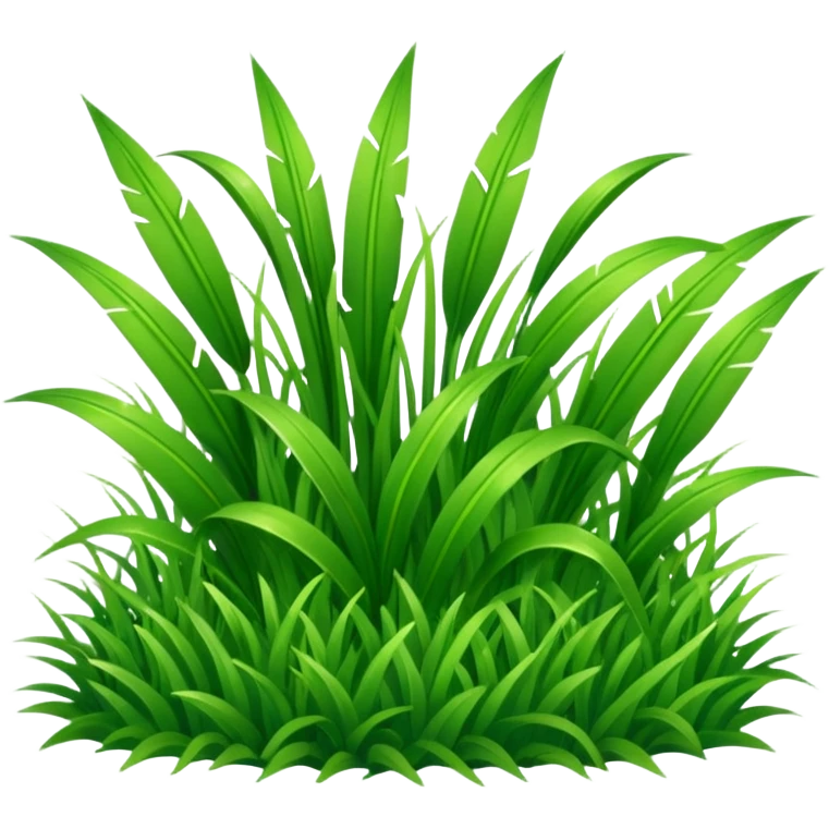 green grass emoji