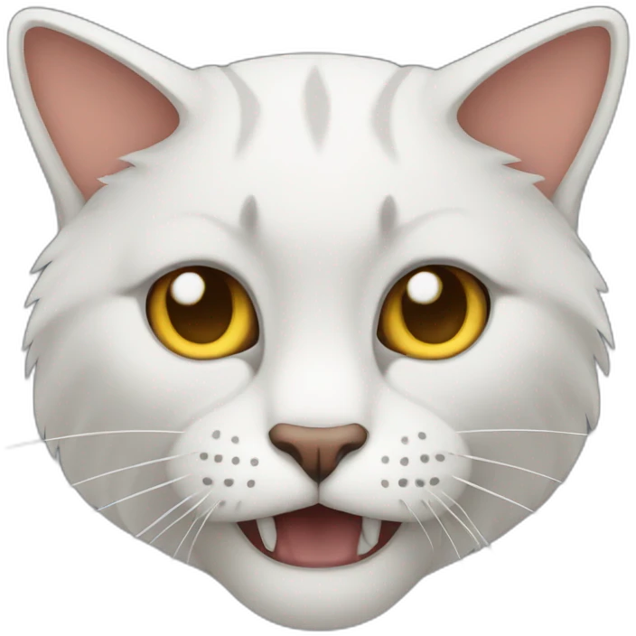Mad cat emoji