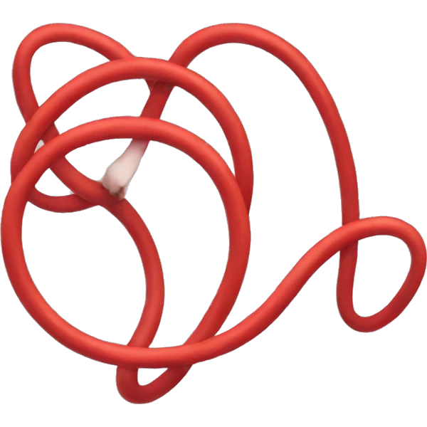 Red loop emoji