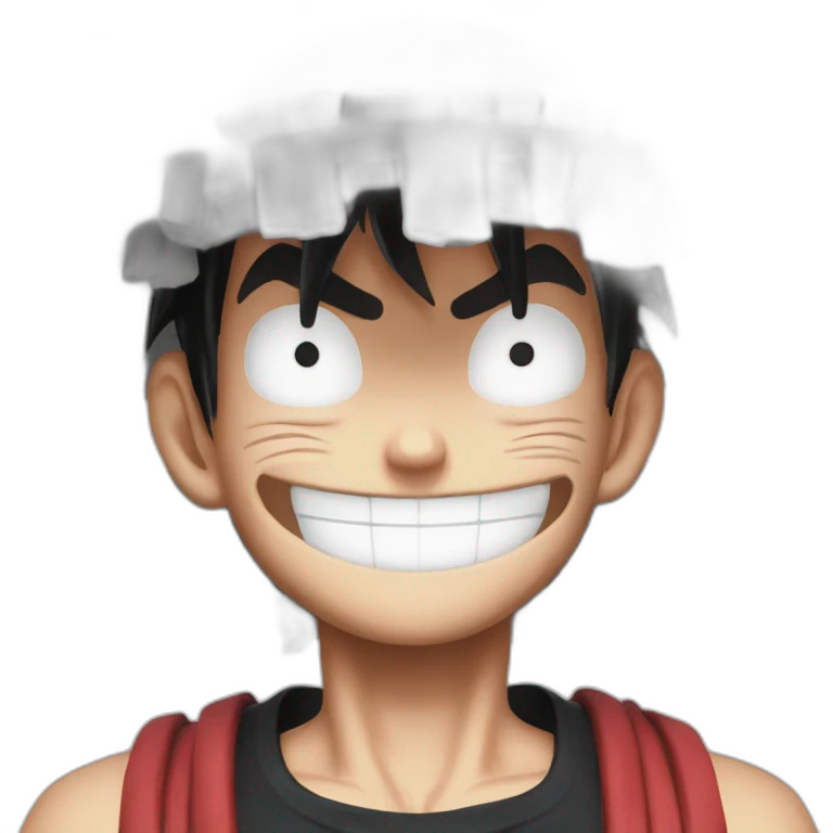 Luffy fifth gear emoji