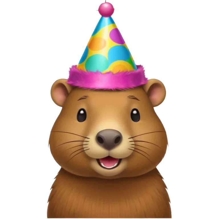 party capybara emoji