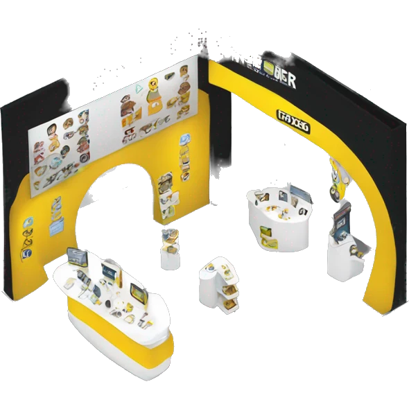 professional exhibition stand simple emoji