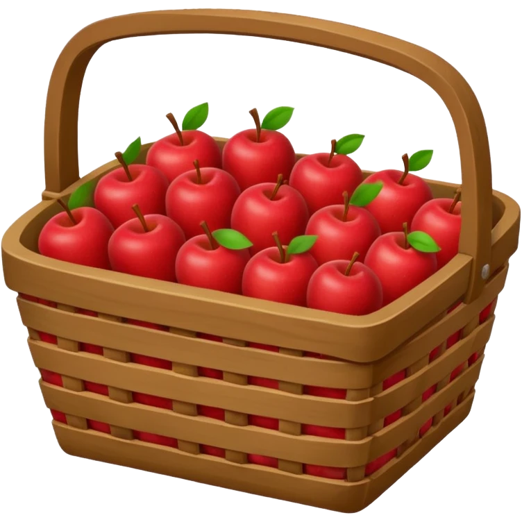 Rectangular Apple Basket emoji