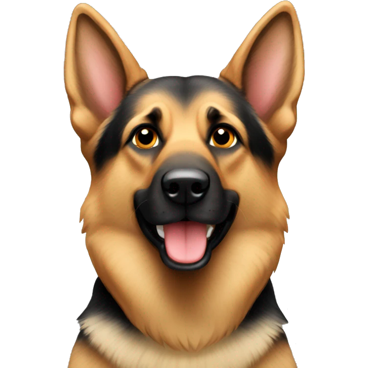 German Shepard  emoji